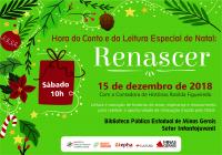 Hora do Conto e da Leitura Especial de Natal “Renascer”